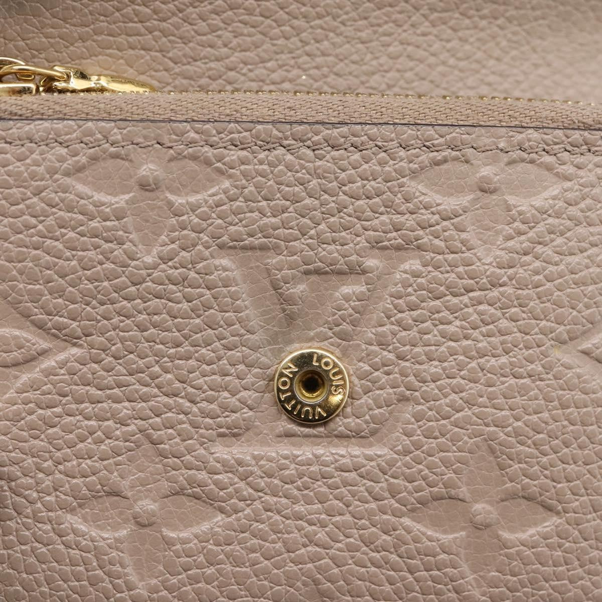 Louis Vuitton Zoe Monogram Empreinte Leather, Beige, Leather, Wallet