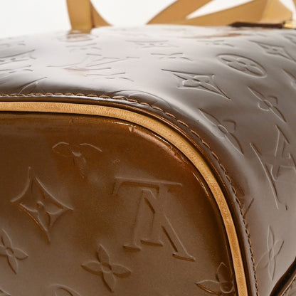 Louis Vuitton Houston Monogram Vernis, Brown, Patent Leather, Tote Bag