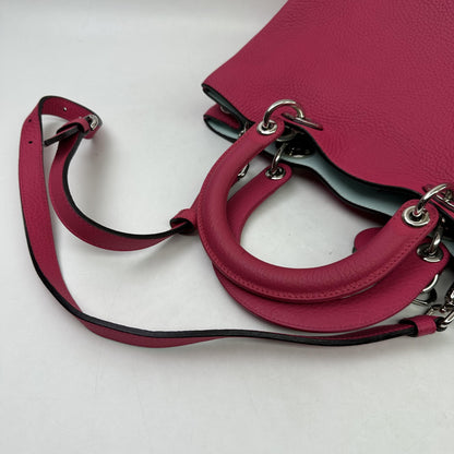 Christian Dior Diorissimo Leather with Sequins, Pink, Leather, Tote Bag