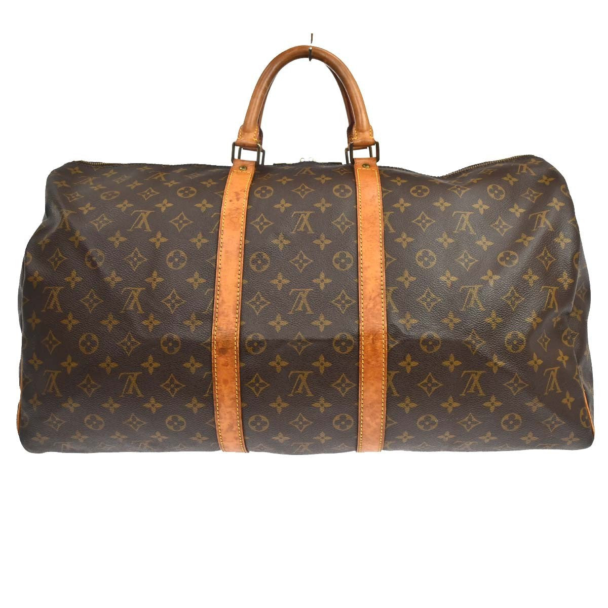Louis Vuitton Keepall Monogram Canvas, Brown, Canvas, Travel Bag