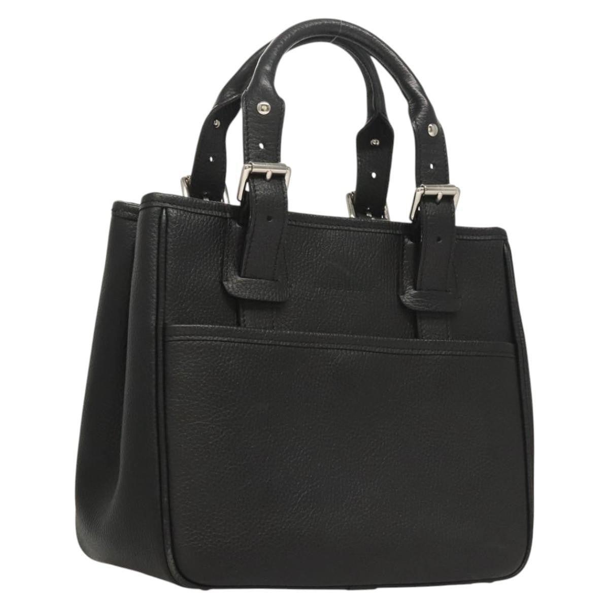 Burberry Vintage Leather, Black, Leather, Handbag