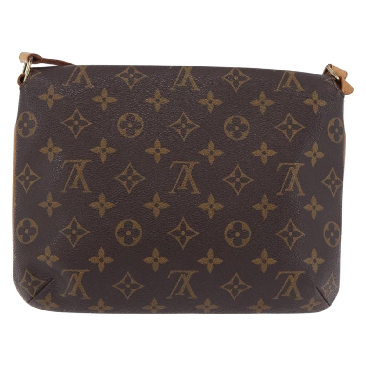 Louis Vuitton Musette Tango Monogram Canvas, Brown, Canvas, Shoulder Bag