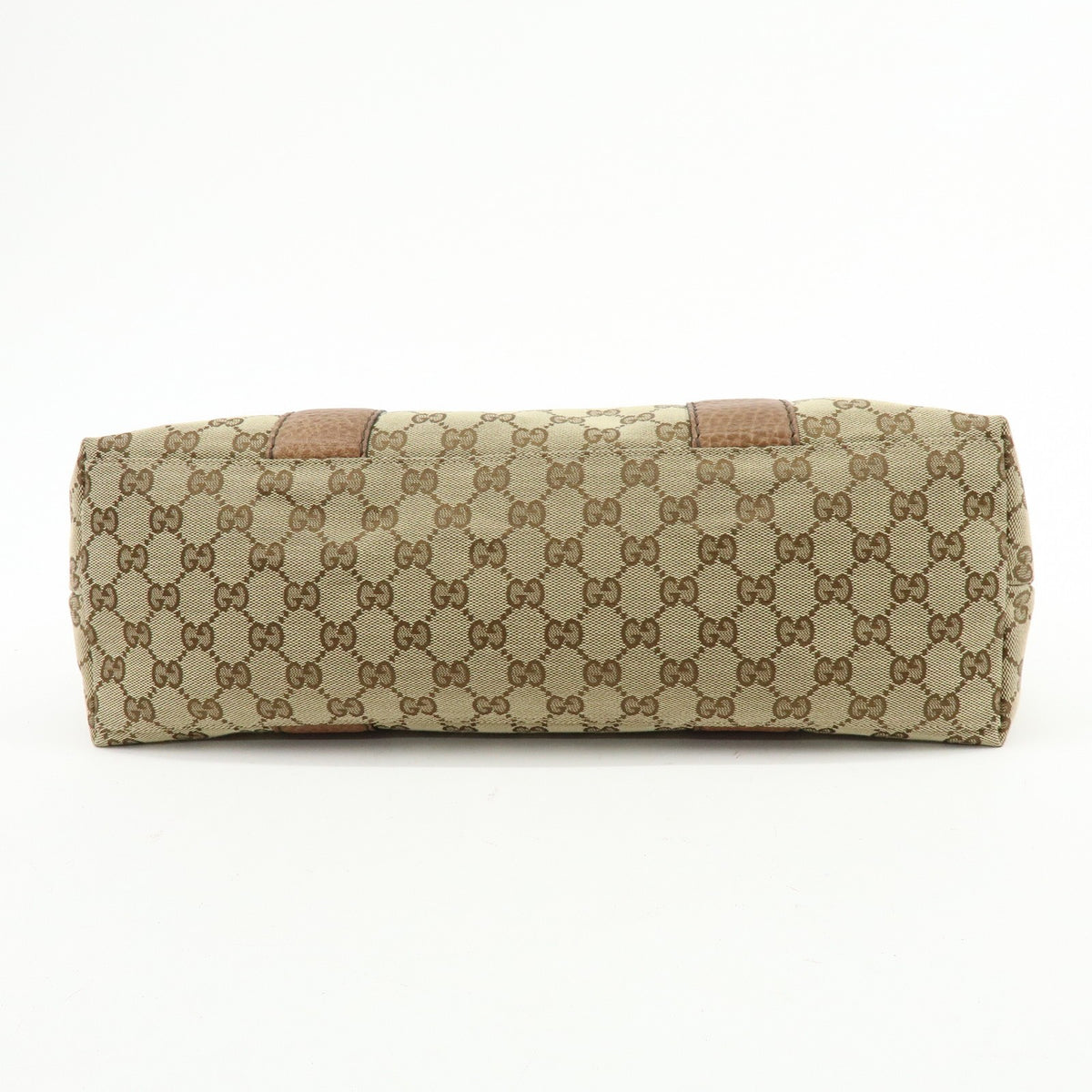 Gucci Bamboo Bar GG Canvas, Beige, Canvas, Shoulder Bag