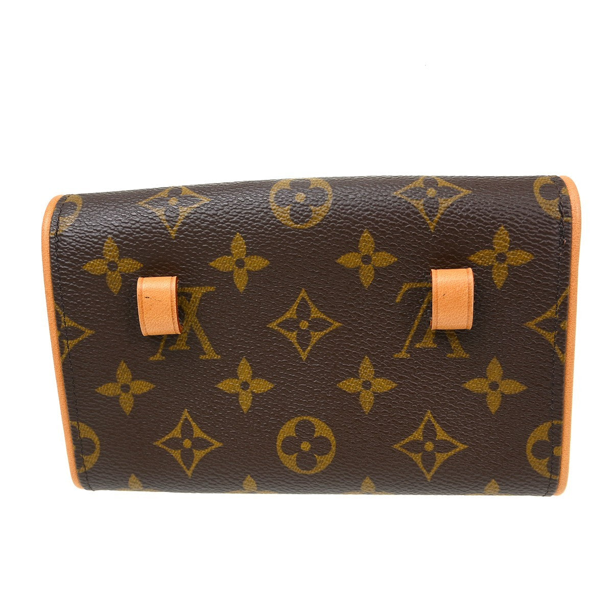 Louis Vuitton Florentine Monogram, Brown, Canvas, Clutch