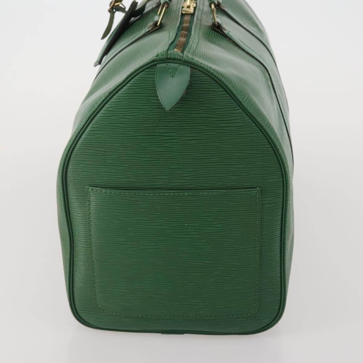 Louis Vuitton Keepall Bag Epi Leather, Green, Leather, Travel Bag