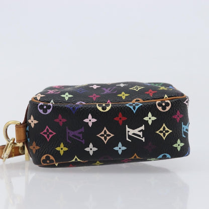 Louis Vuitton Wapity Trousse Monogram Multicolor, Black, Canvas, Clutch