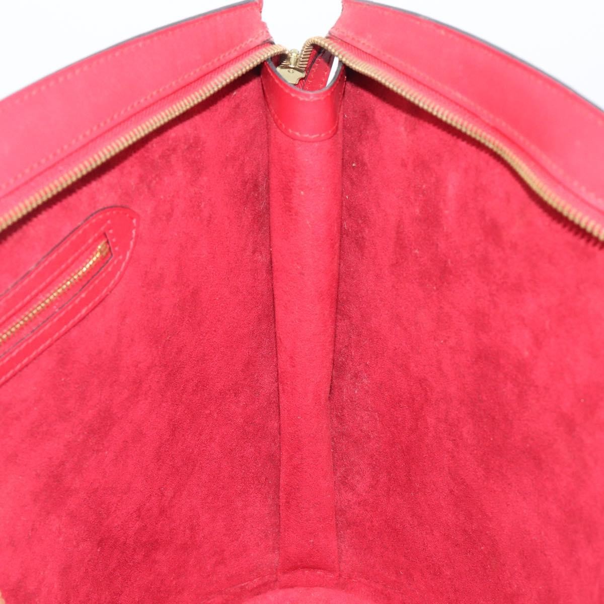 Louis Vuitton Saint Jacques Epi Leather, Red, Leather, Handbag