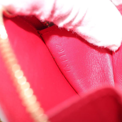 Louis Vuitton Boite Chapeau Coin Purse Patent Leather, Red, Patent Leather, Wallet