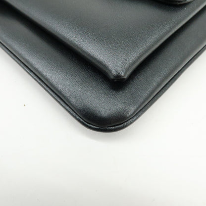 Gucci Arli Leather, Black, Leather, Shoulder Bag
