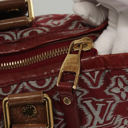 Louis Vuitton Aviator Limited Edition Monogram Jacquard, Burgundy, Canvas, Handbag