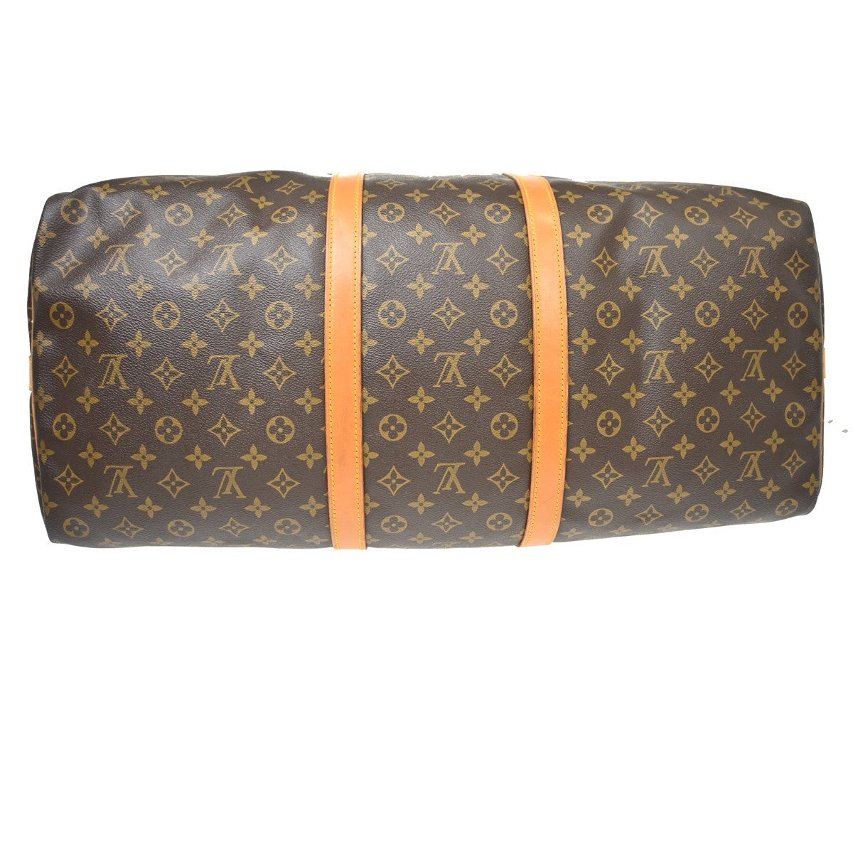 Louis Vuitton Keepall Bandouliere Monogram Canvas, Brown, Canvas, Travel Bag