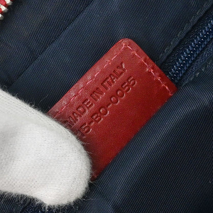 Christian Dior Vintage Trotter Zip Diorissimo Canvas, Navy, Canvas, Tote Bag