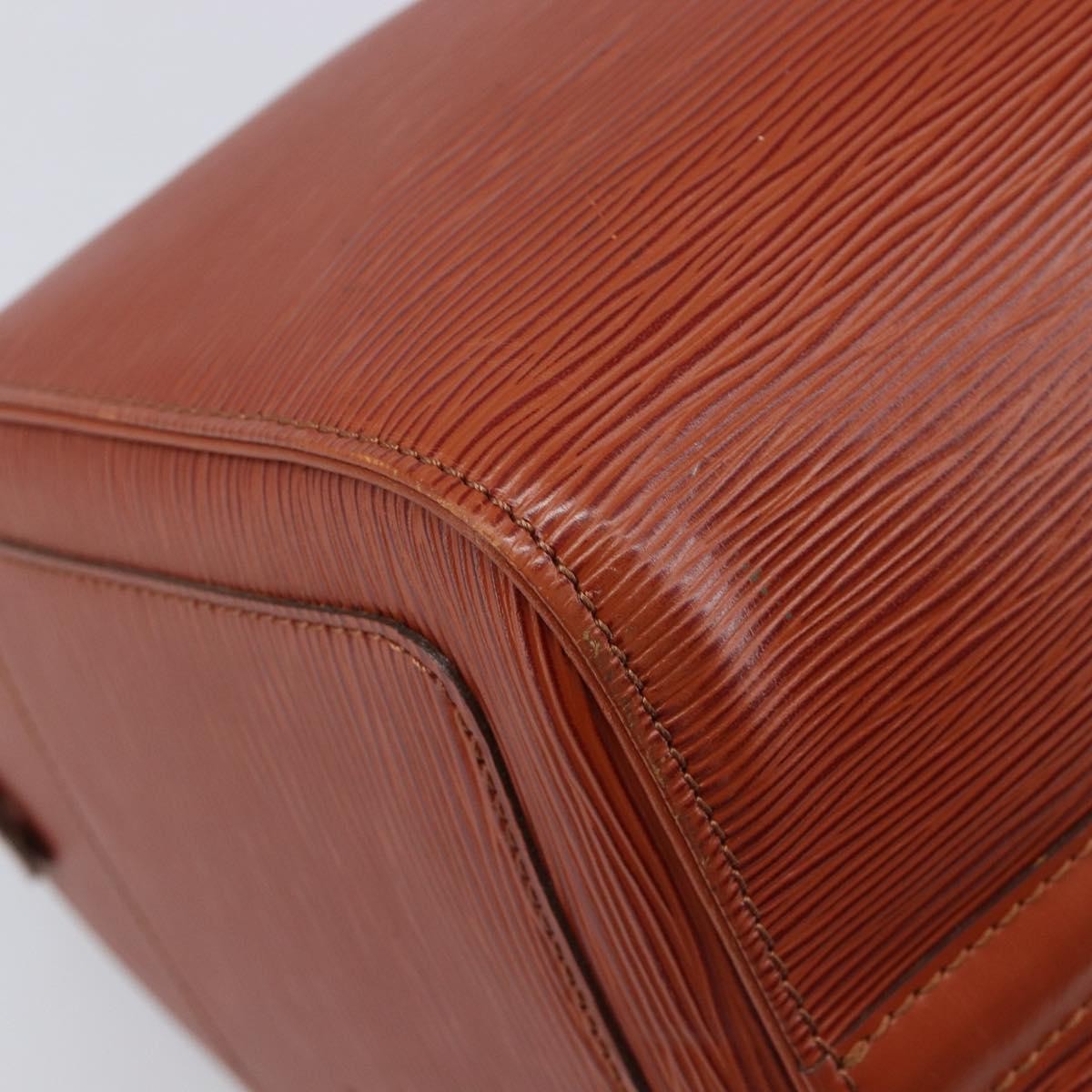 Louis Vuitton Speedy Epi Leather, Brown, Leather, Handbag