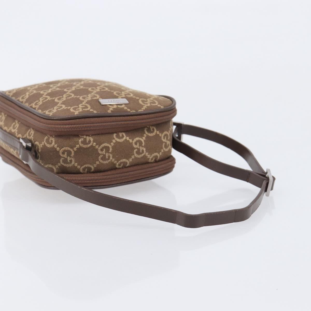 Gucci Crossbody Canvas, Brown, Canvas, Crossbody Bag