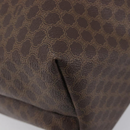 Celine Macadam Canvas and Leather, Brown, Canvas, Tote Bag
