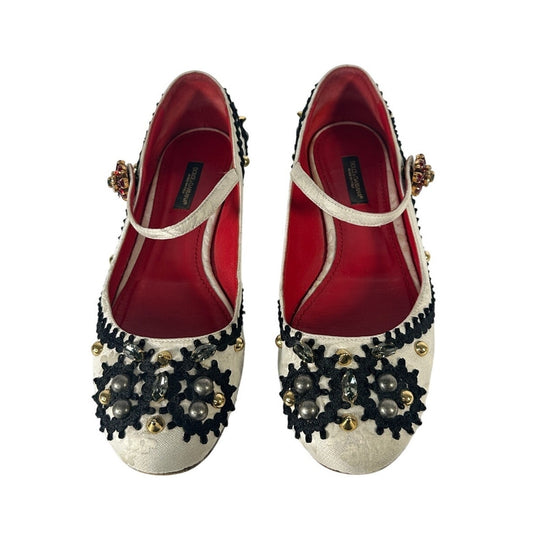 DOLCE & GABBANA Mary Jane Flats