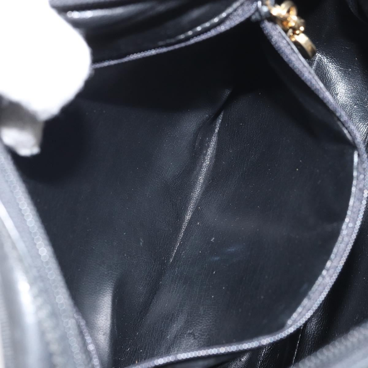 Salvatore Ferragamo Vara Bow camera Leather, Black, Leather, Shoulder Bag