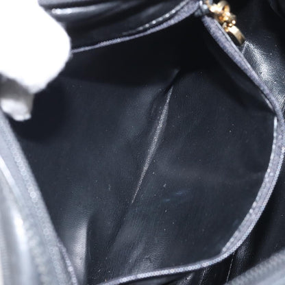 Salvatore Ferragamo Vara Bow camera Leather, Black, Leather, Shoulder Bag