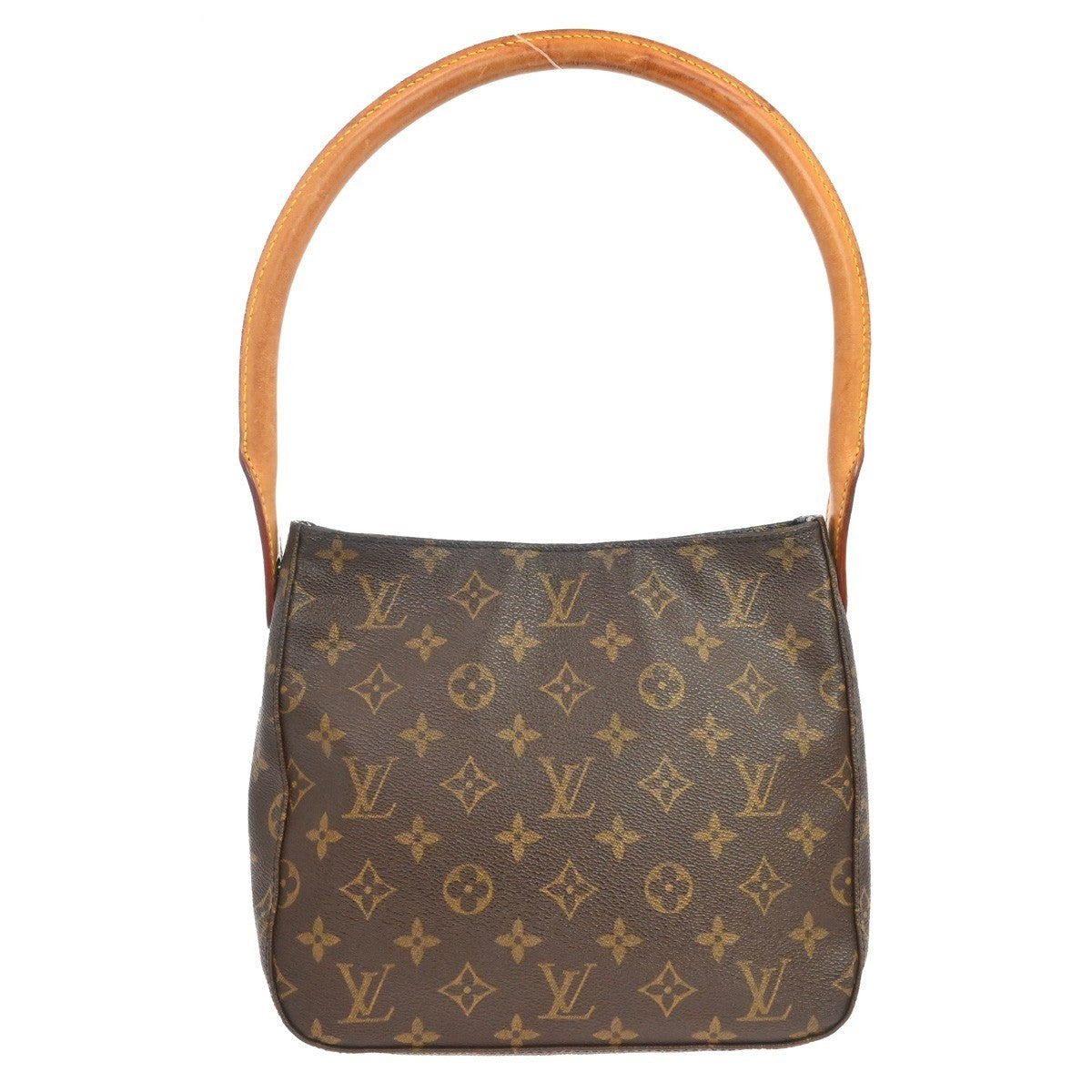 Louis Vuitton Looping Monogram Canvas, Brown, Canvas, Handbag