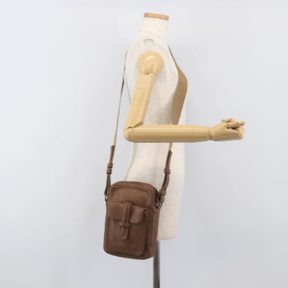 Bottega Veneta Shoulder Leather, Brown, Leather, Shoulder Bag