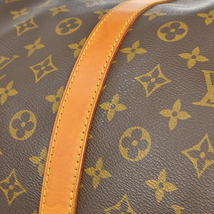 Louis Vuitton Keepall Monogram, Brown, Canvas, Travel Bag