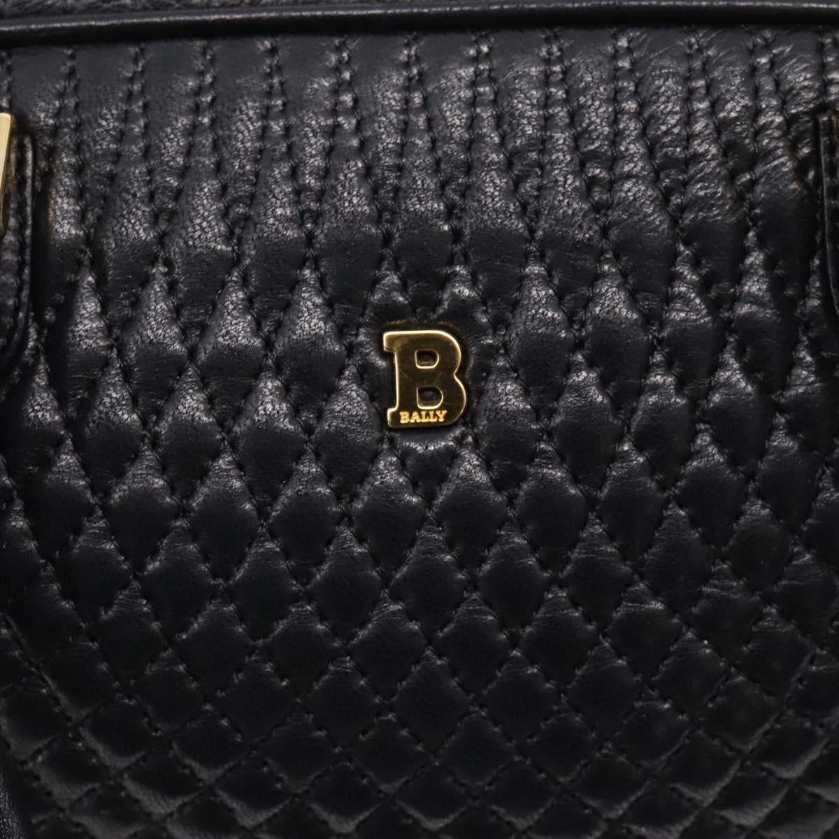 Bally Handbag Leather, Black, Leather, Handbag