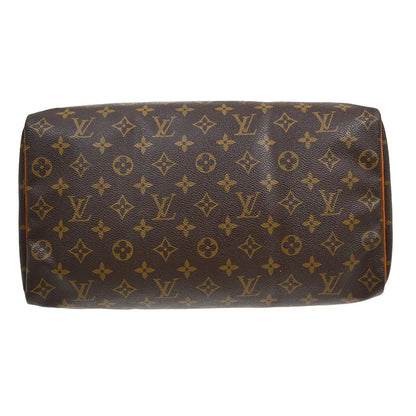 Louis Vuitton Speedy Monogram, Brown, Canvas, Handbag