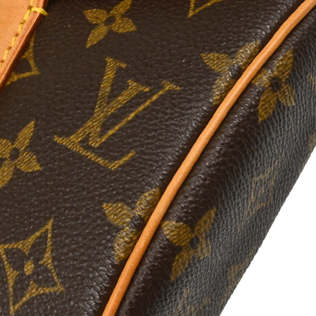 Louis Vuitton Sonatine Monogram Canvas, Brown, Canvas, Handbag