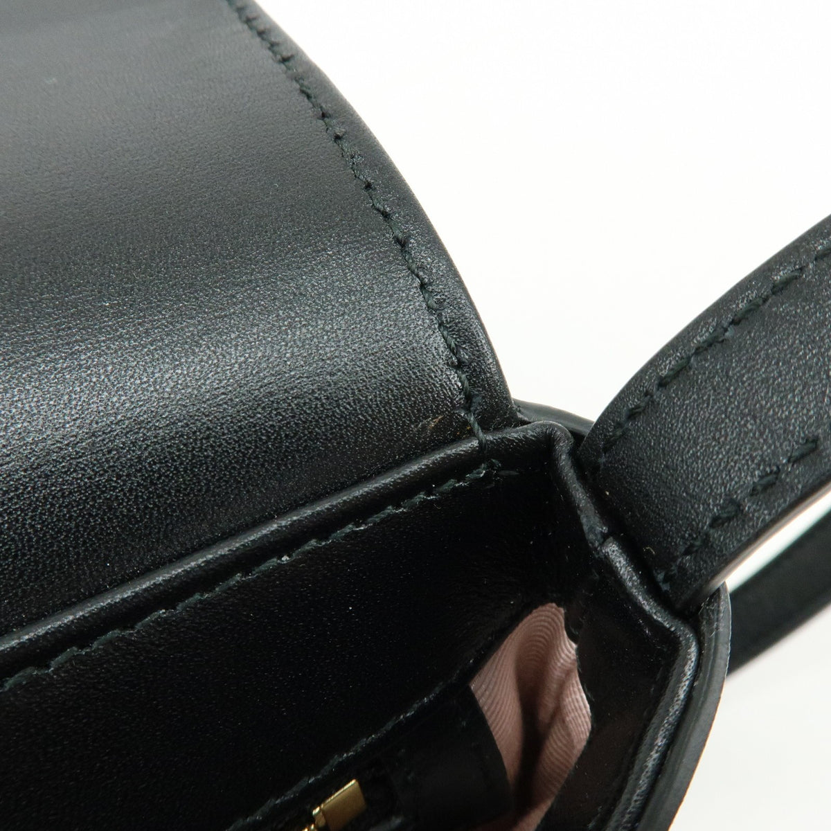 Gucci Arli Leather, Black, Leather, Shoulder Bag