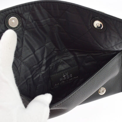 Louis Vuitton Nigo Trio Messenger Pouch Monogram Denim and Taurillon Leather, Black, Leather, Clutch