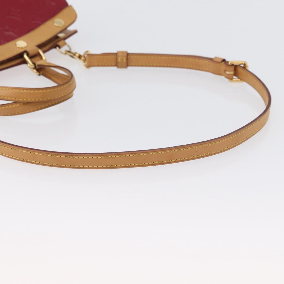 Louis Vuitton Blair Monogram Vernis, Pink, Patent Leather, Handbag