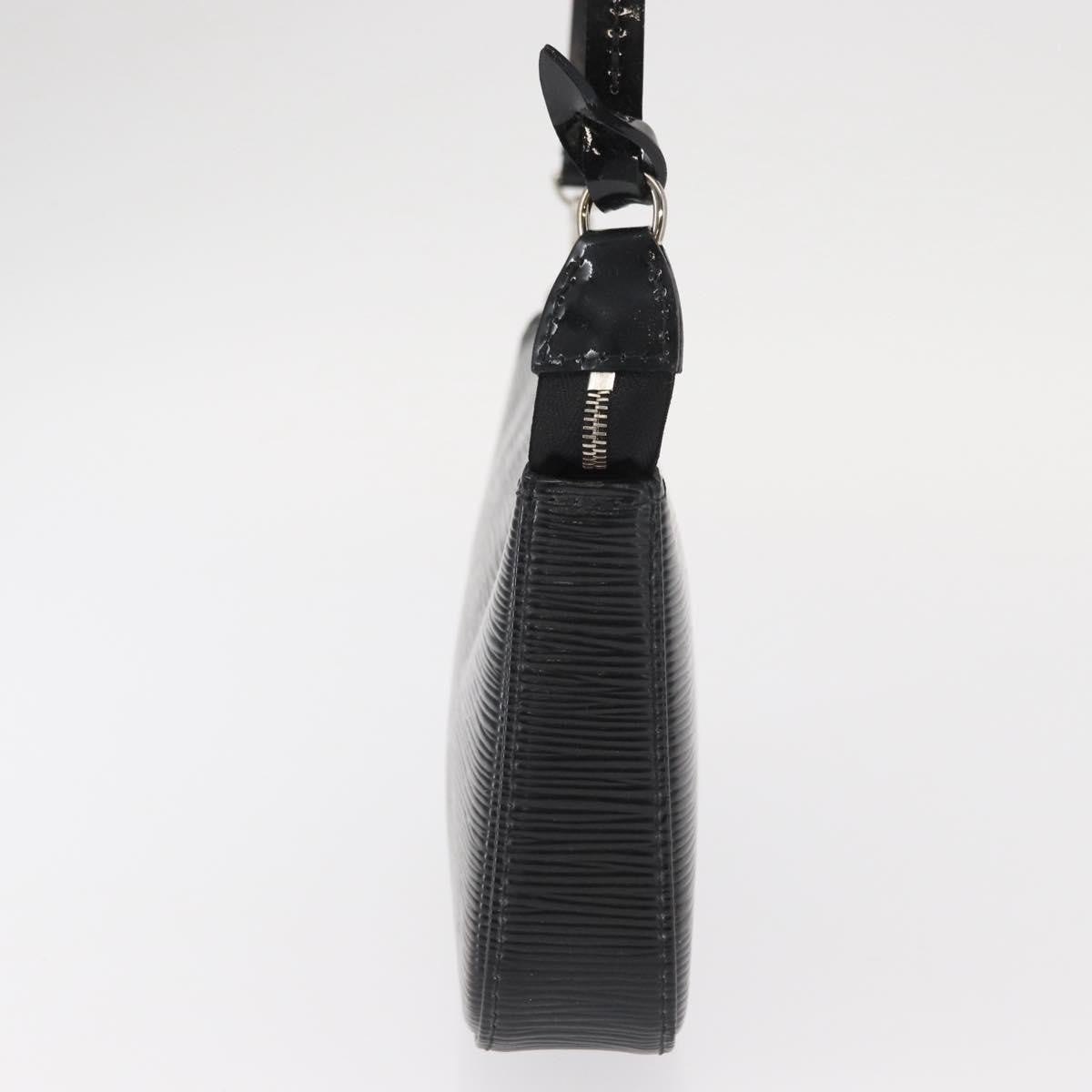 Louis Vuitton Pochette Accessoires NM Electric Epi Leather, Black, Leather, Clutch