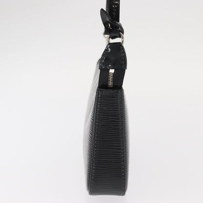 Louis Vuitton Pochette Accessoires NM Electric Epi Leather, Black, Leather, Clutch