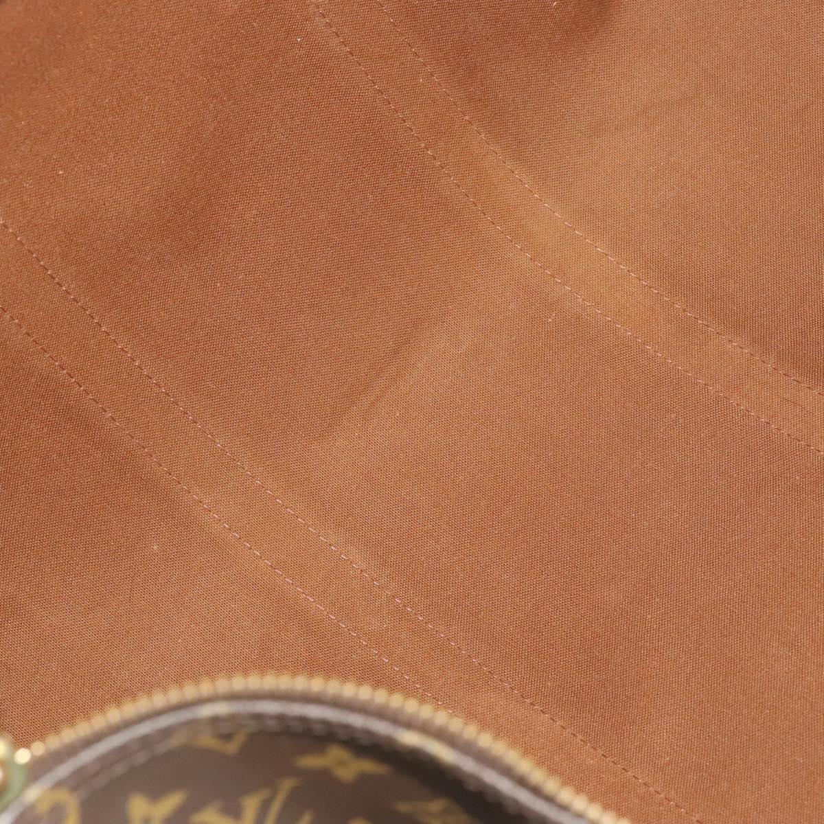Louis Vuitton Keepall Bag Monogram Canvas, BROWN, CANVAS, Travel bag
