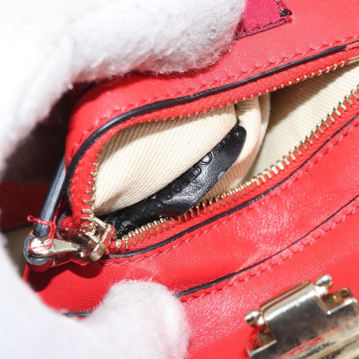 Valentino Garavani Rockstud Tote Soft Leather, Red, Leather, Tote Bag