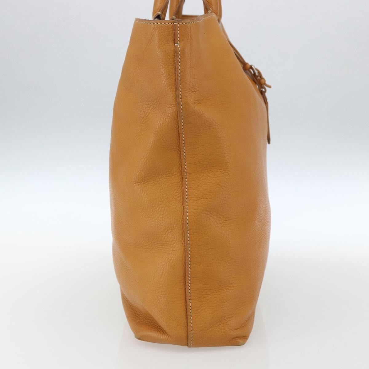 Prada Convertible Shopper Vitello Daino, Brown, Leather, Tote Bag