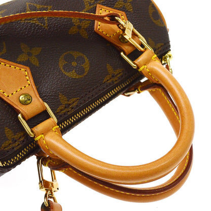 Louis Vuitton Speedy Mini HL Monogram Canvas, Brown, Canvas, Handbag