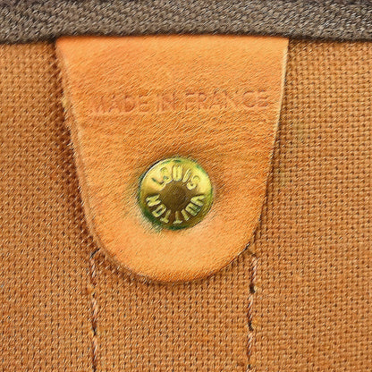 Louis Vuitton Keepall Monogram, Brown, Canvas, Travel Bag