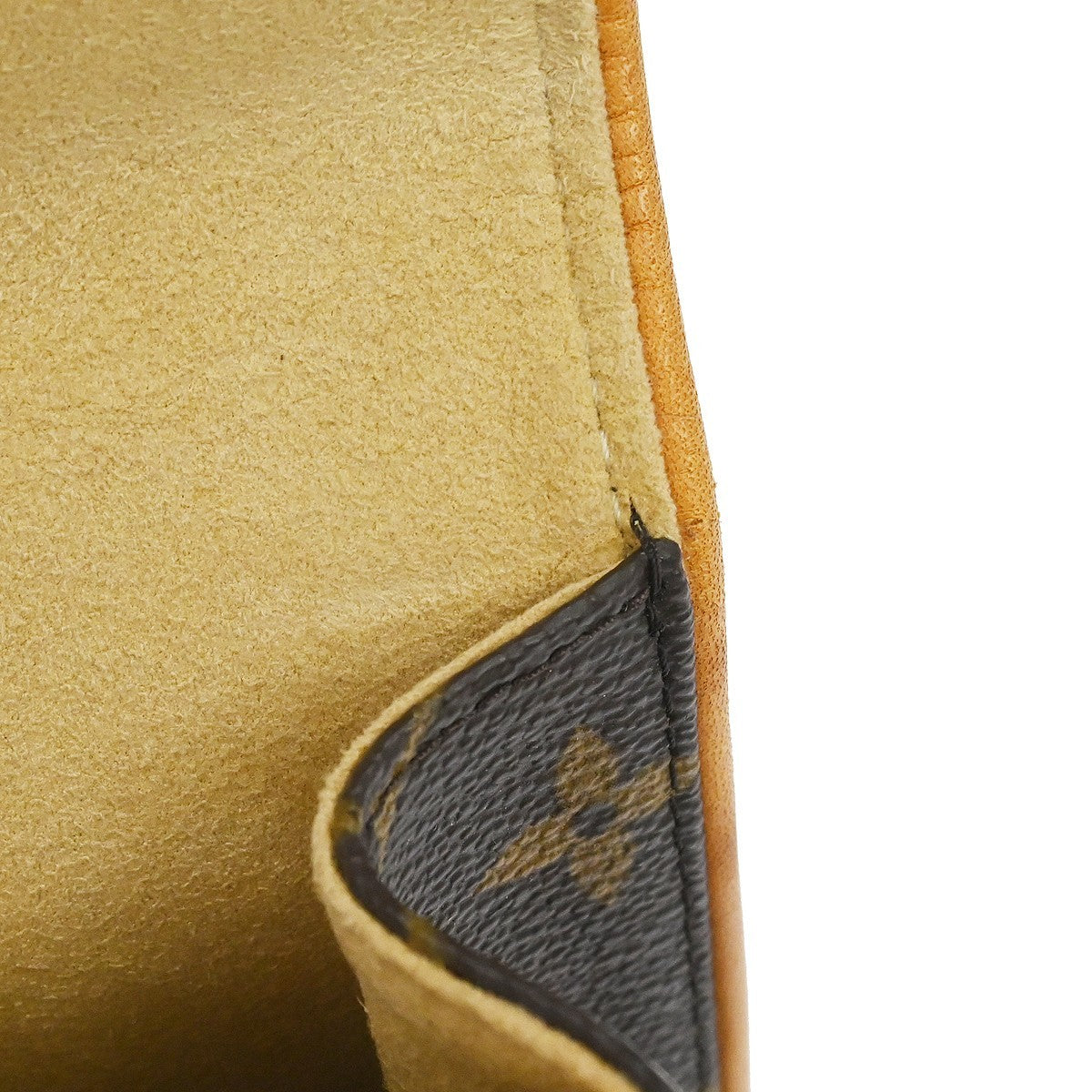 Louis Vuitton Florentine Canvas, Brown, Canvas, Clutch