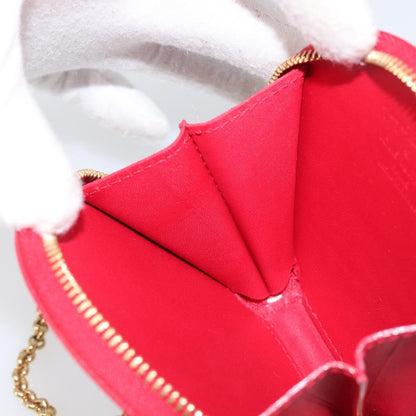Louis Vuitton Boite Chapeau Coin Purse Patent Leather, Red, Patent Leather, Wallet