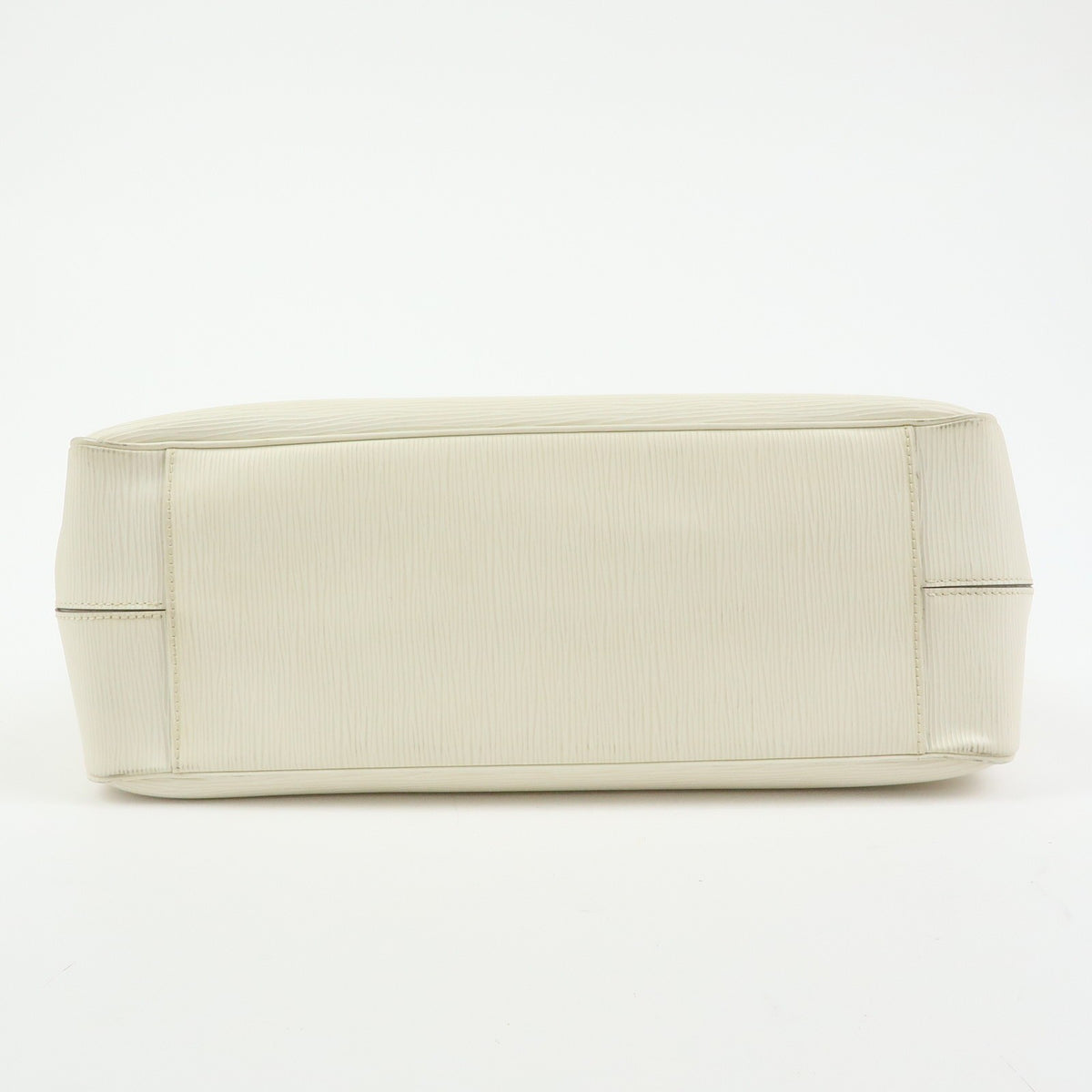 Louis Vuitton Passy Epi Leather, White, Leather, Tote Bag