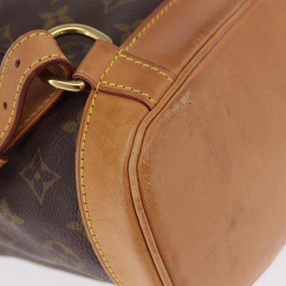 Louis Vuitton Vintage Montsouris Monogram Canvas, Brown, Canvas, Backpack