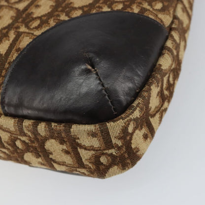 Christian Dior Trotter shoulder bag Canvas, BROWN, CANVAS, Shoulder bag