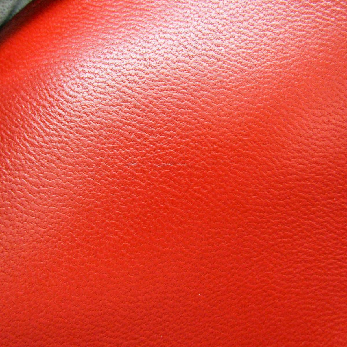 Bottega Veneta Clip Flap Leather, Red, Leather, Handbag