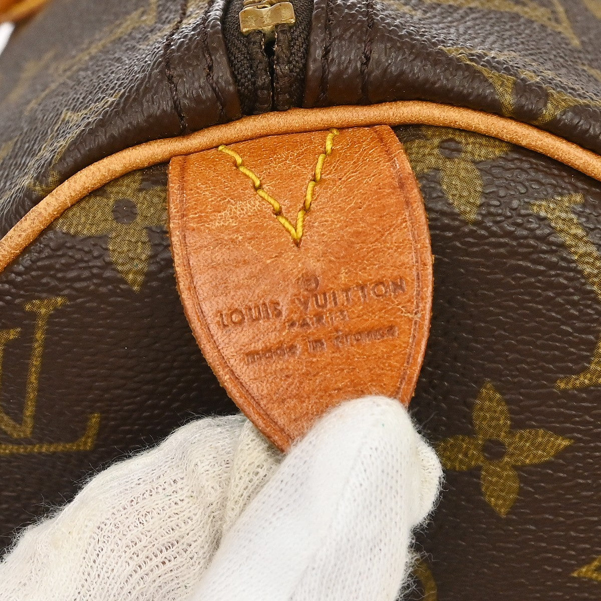 Louis Vuitton Speedy Monogram Canvas, Brown, Canvas, Handbag