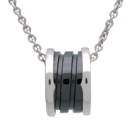 Bvlgari B.Zero1 Save the Children Pendant Sterling Silver with Ceramic, Silver, Sterling Silver, Necklace