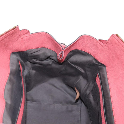 Chloe Bridget Convertible Satchel Leather, Pink, Leather, Handbag