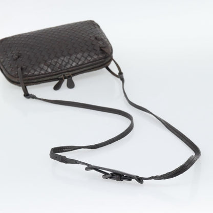 Bottega Veneta Nodini Intrecciato Nappa, Brown, Leather, Crossbody Bag