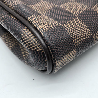 Louis Vuitton Eva Damier Ebene, Brown, Canvas, Shoulder Bag