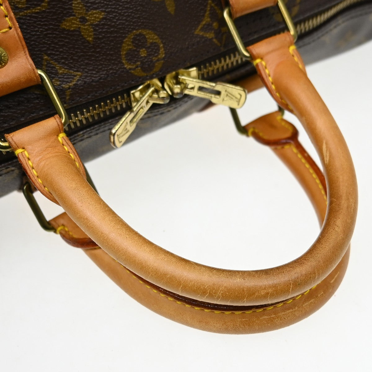 Louis Vuitton Keepall Monogram, Brown, Canvas, Travel Bag